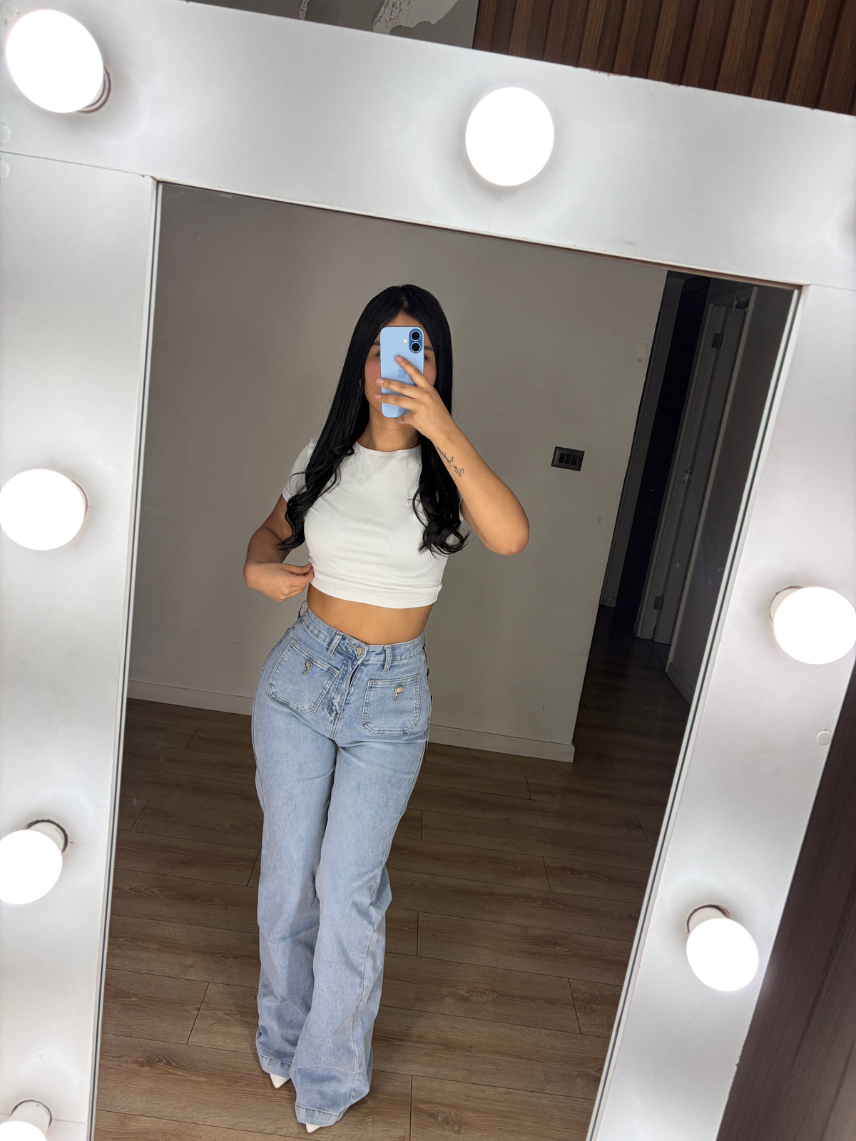 WIDE LEG POCKET CELESTE