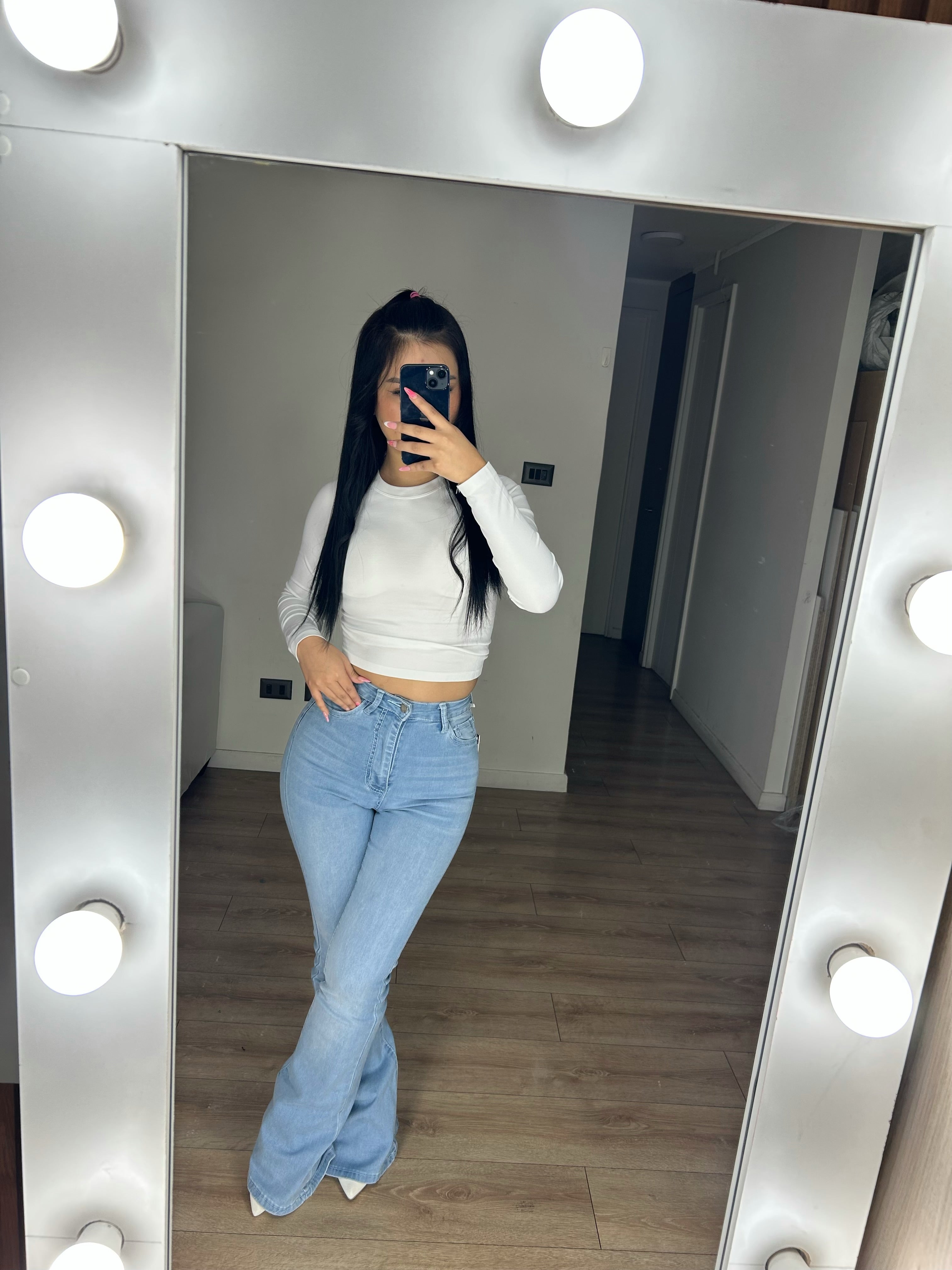 JEANS CELESTE Y2K