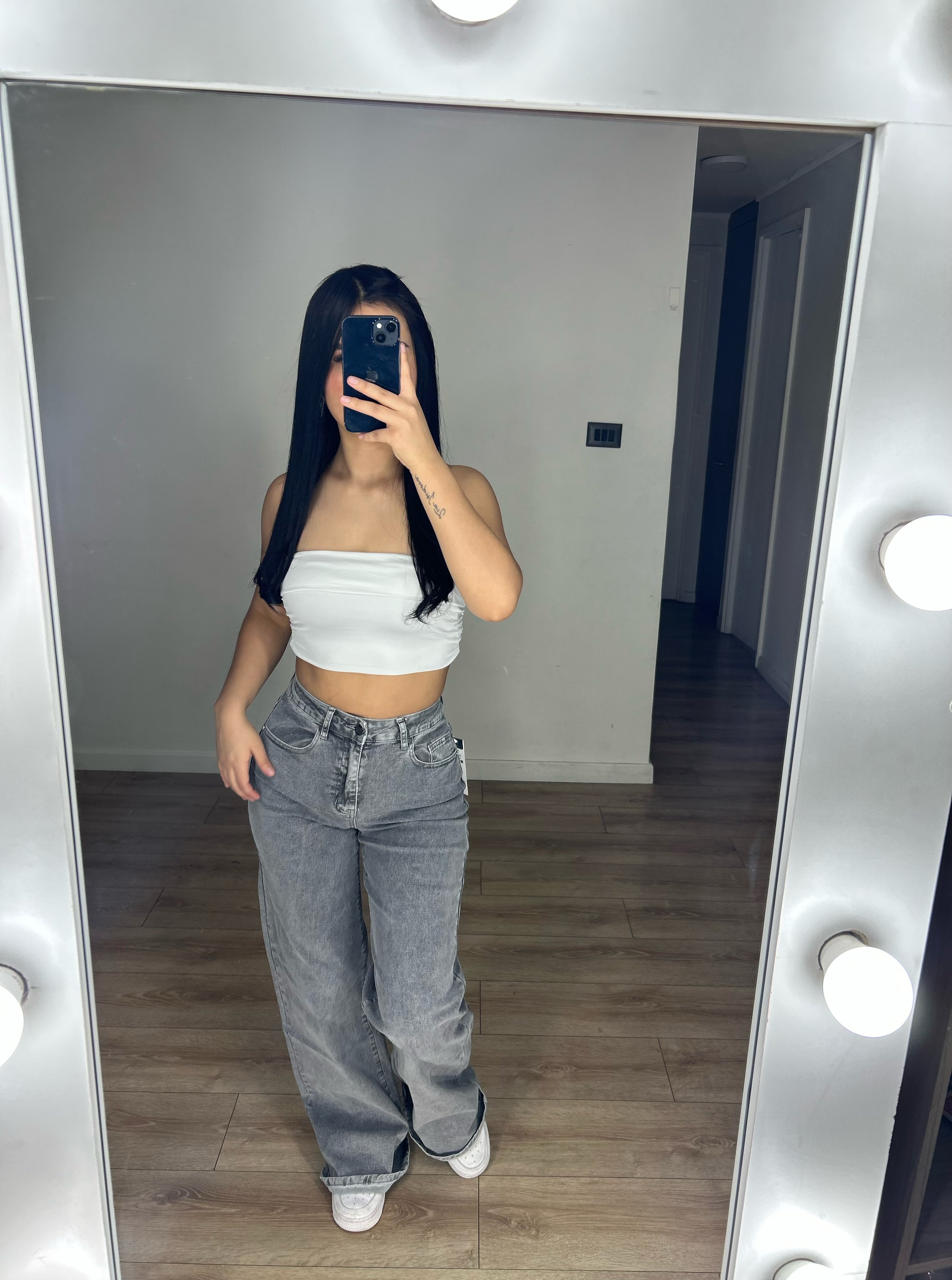 WIDE LEG EUROPEO GRIS