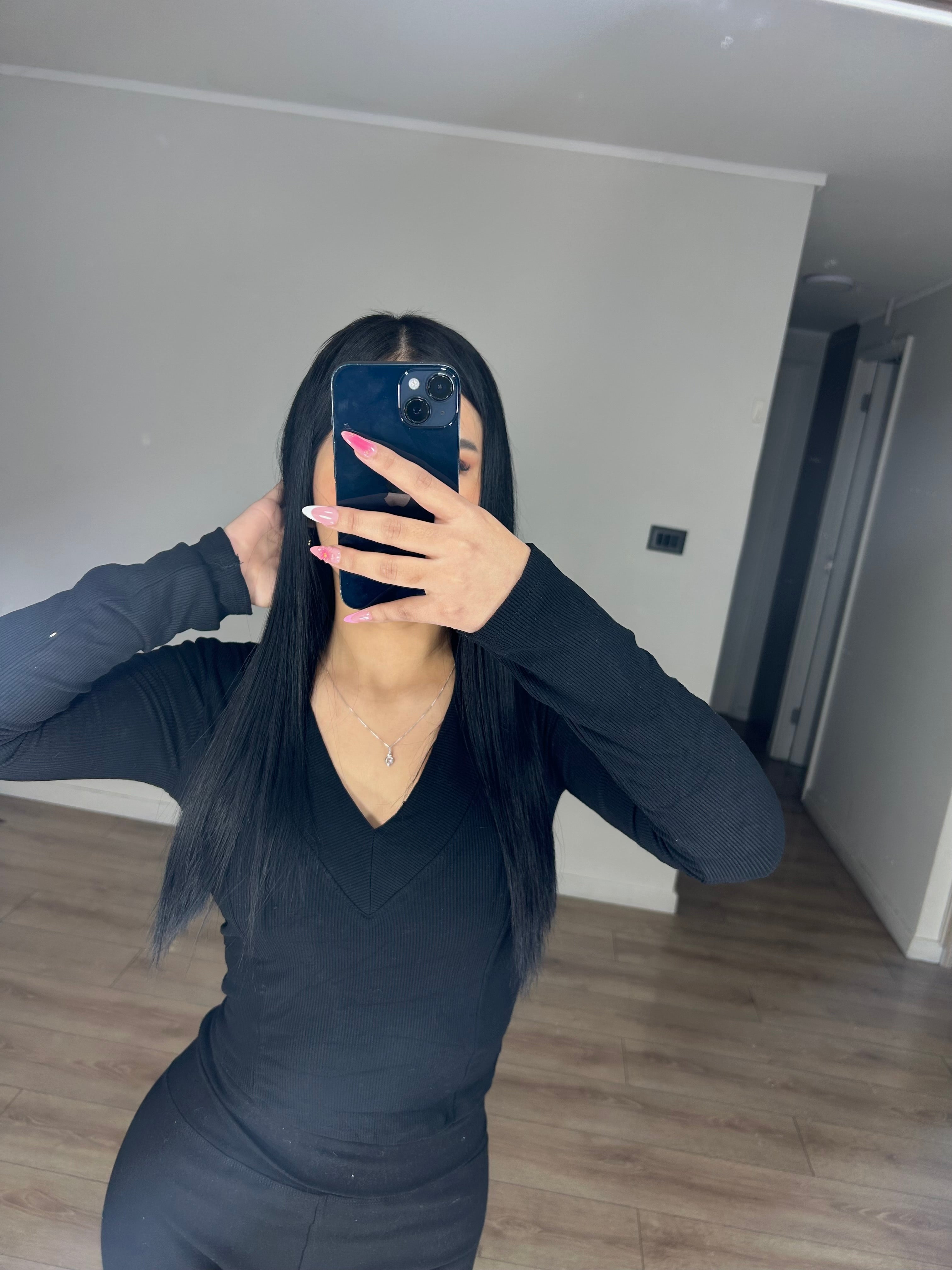 TOP BASIC MANGA LARGA CUELLO V #2