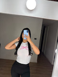CROP COQUETTE