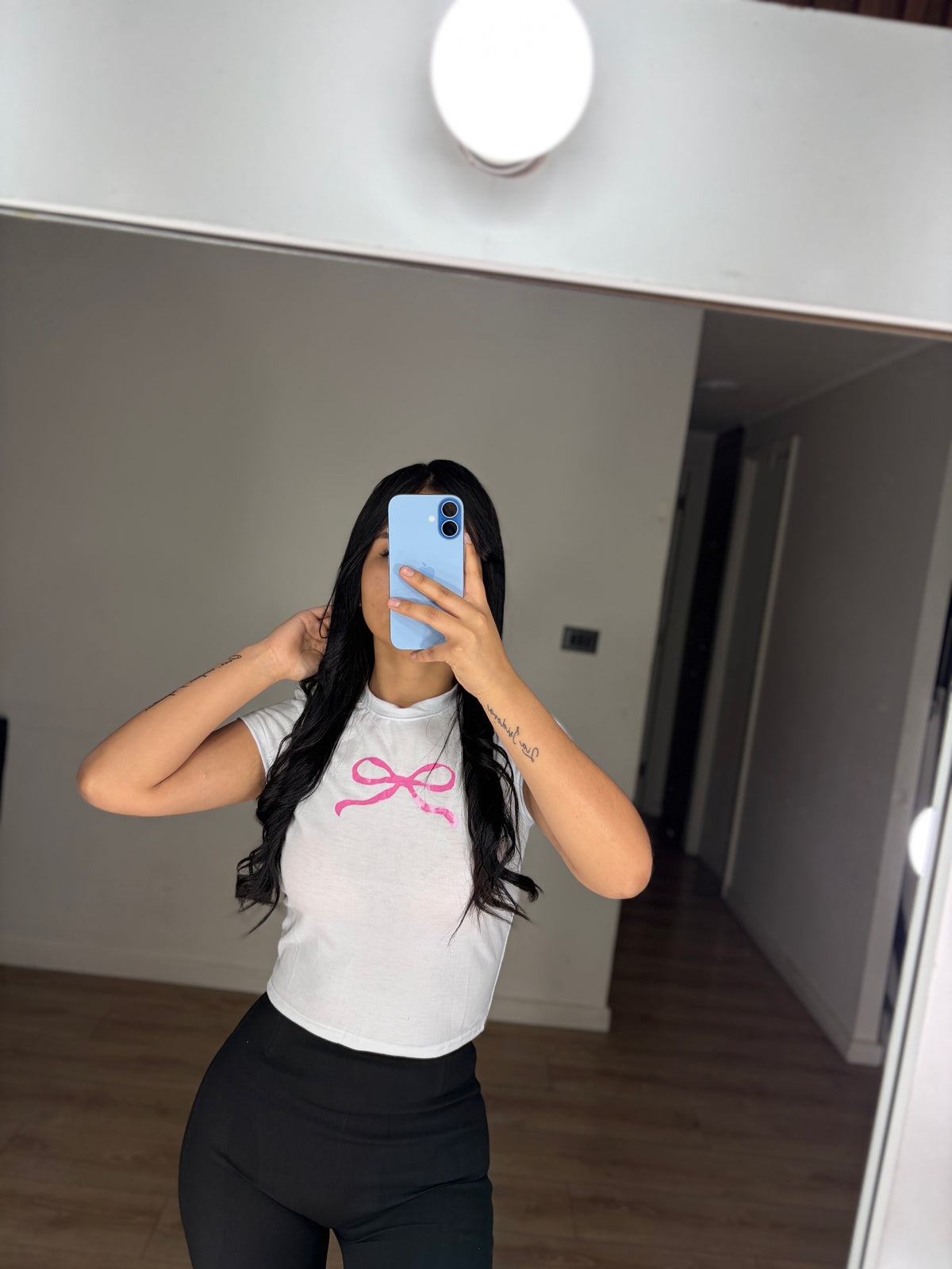 CROP COQUETTE