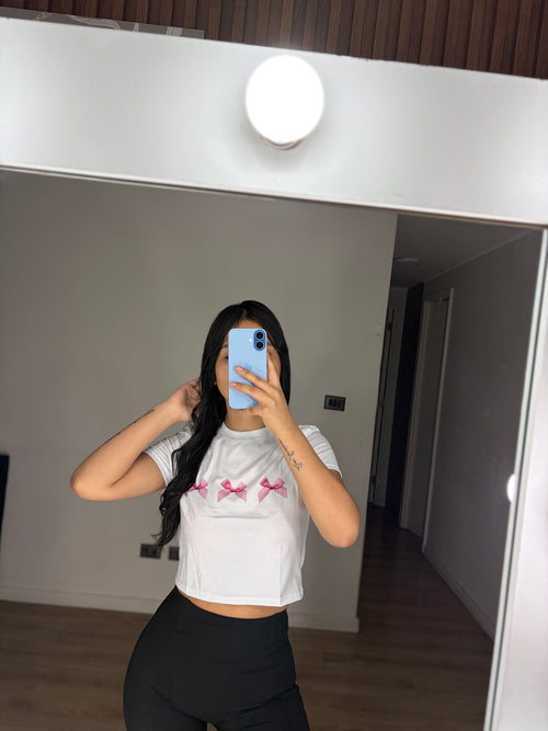 CROP COQUETTE