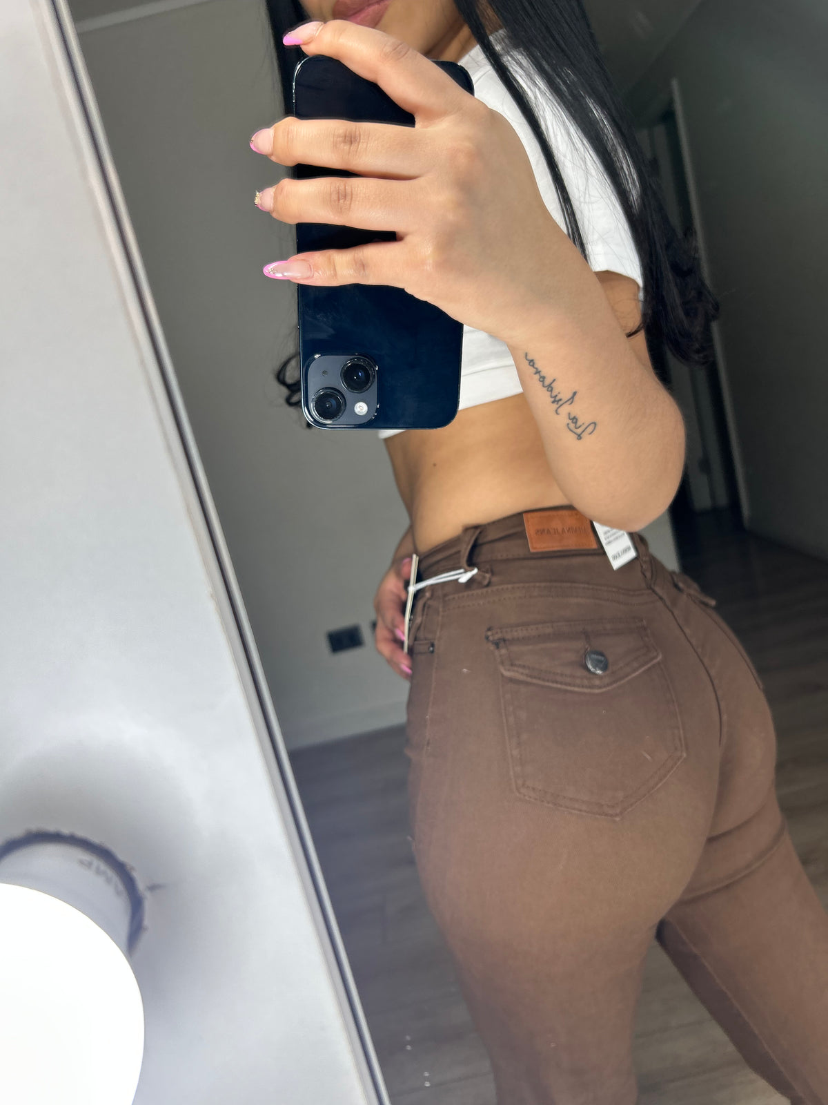 FLARE JEANS COFFE