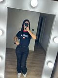 WIDE LEG BLACK JULIA