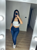 SKINNY TRENZADO BLUE