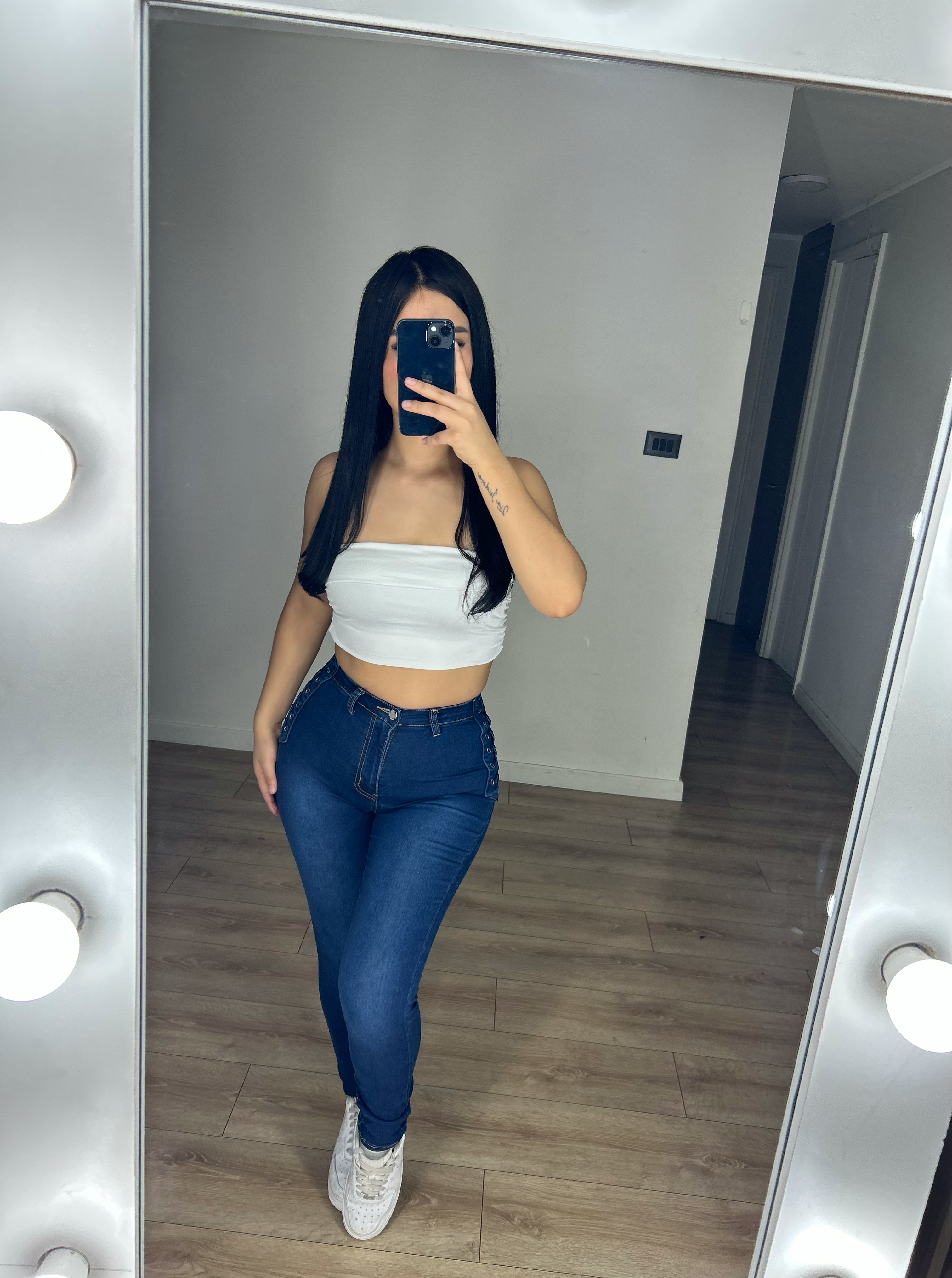 SKINNY TRENZADO BLUE